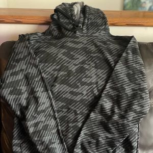 Mens camo hoodie